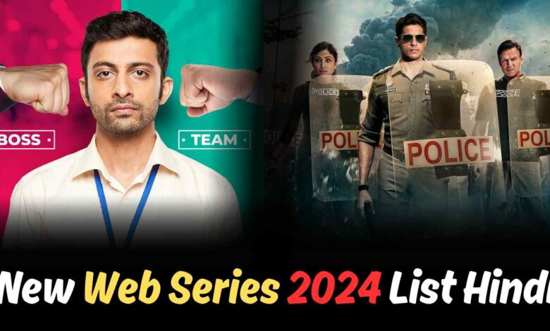 New Web Series 2024 List Hindi