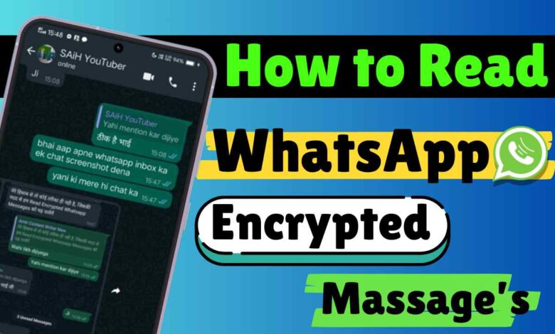 How to Read Encrypted Whatsapp Messages